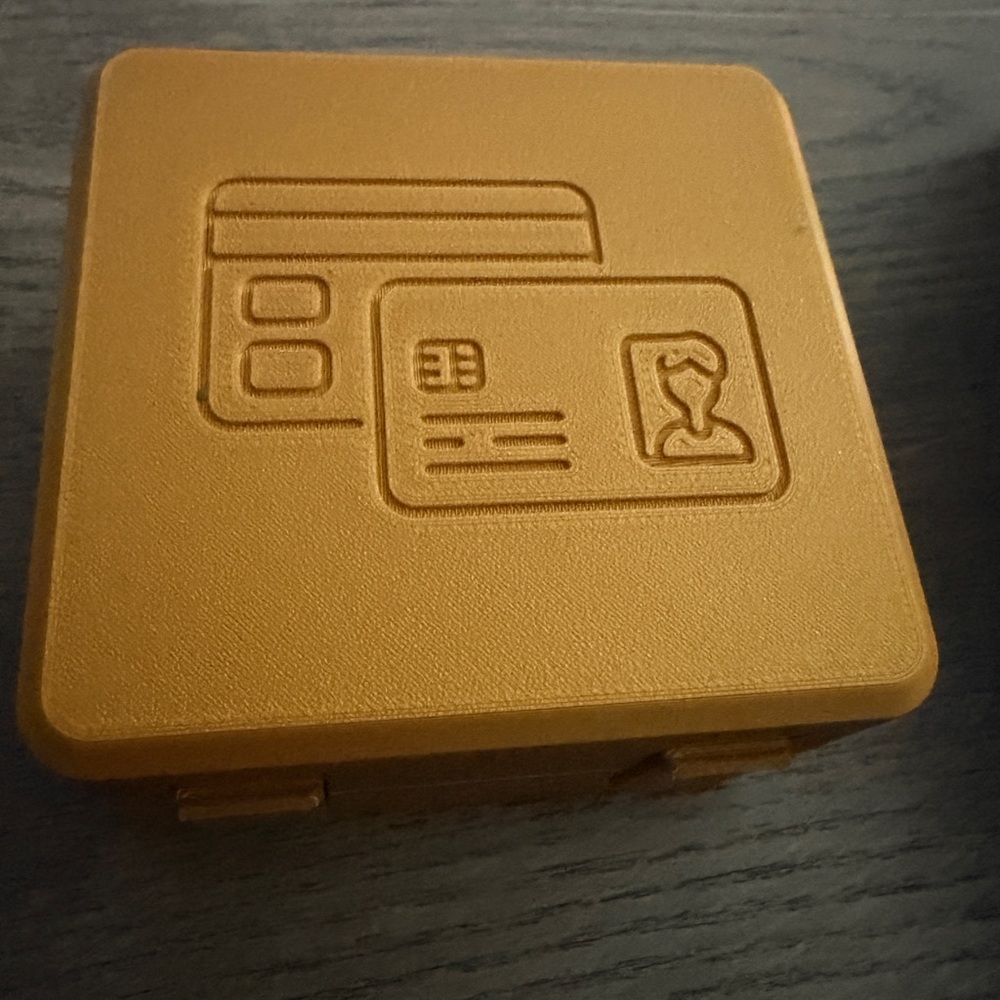 Gold Card Holder